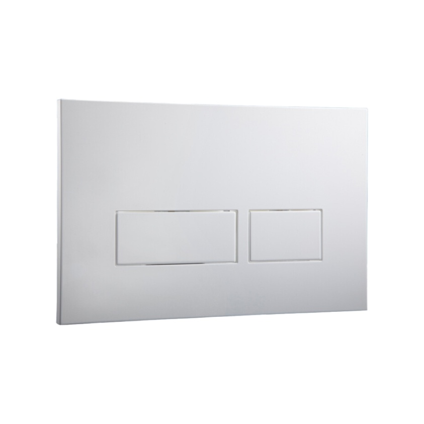 Product Cut out image of the Abacus Trend 2 Satin Flush Plate